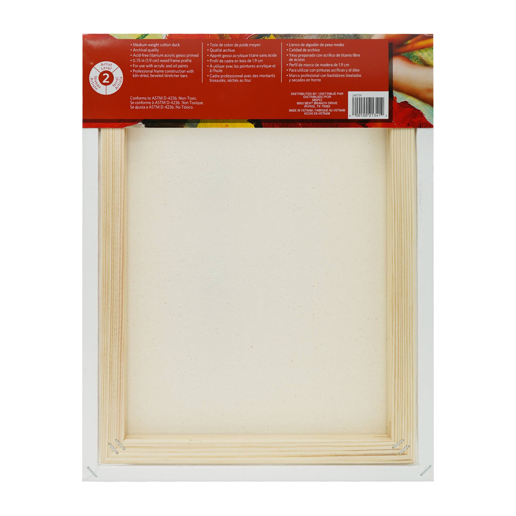 12 Pack: Level 2 Gallery Wrapped Traditional Canvas by Artist's Loft